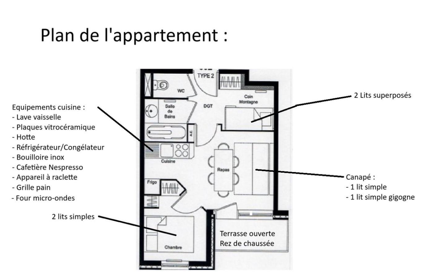 Le Hameau Spa & Piscine Appartement 2 Pieces 6Pers By Alpvision Residences 奥雷勒 外观 照片